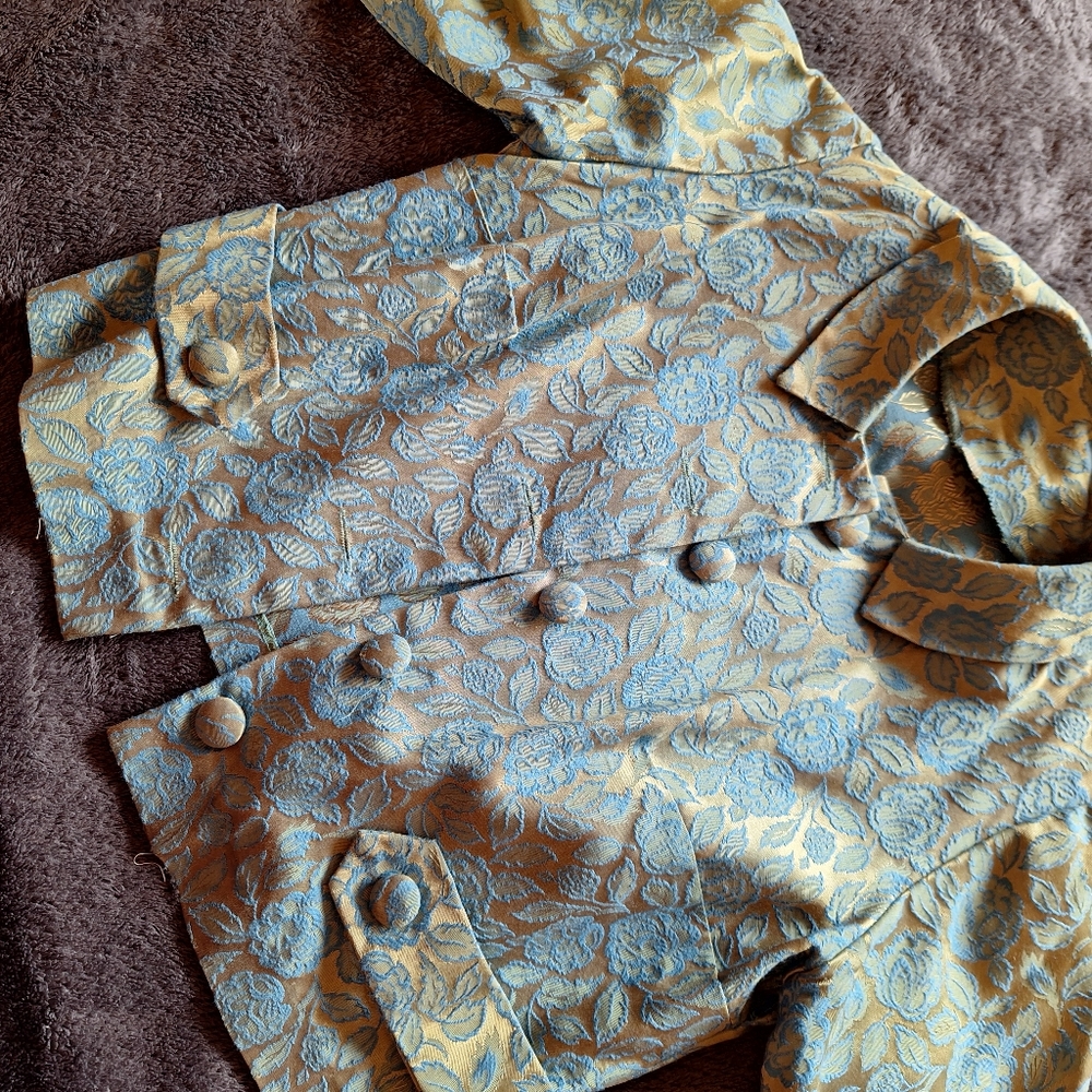 Vintage handmqde Skirt Suit